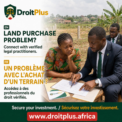 In Cameroon, a land purchase should not begin with payment. It should begin with verification of the property’s legal status.